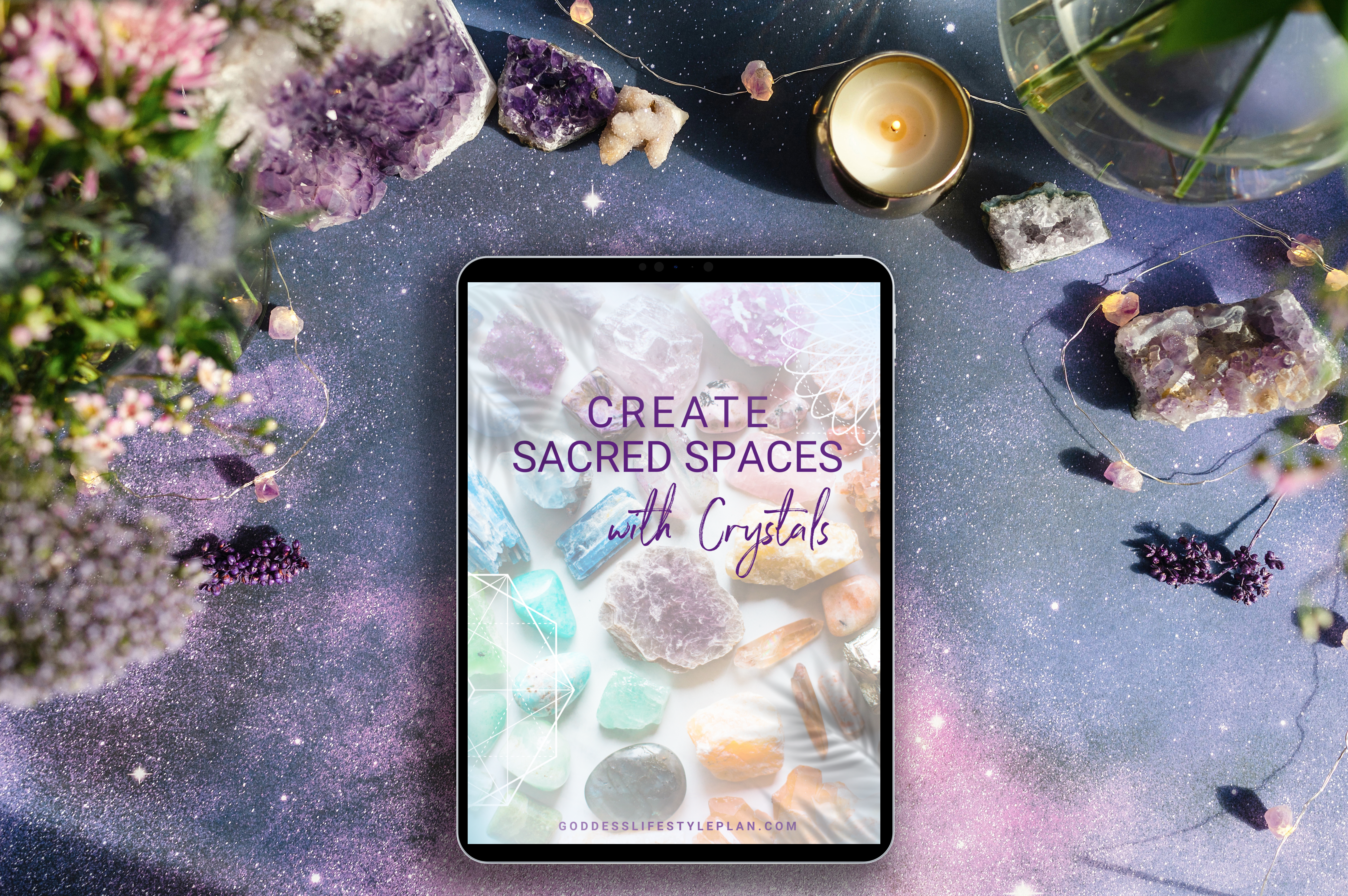 Create Sacred Spaces with Crystals Digital Download